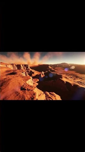 Cinematic Mars Landscape — The Red Planet Like You’ve Never Seen