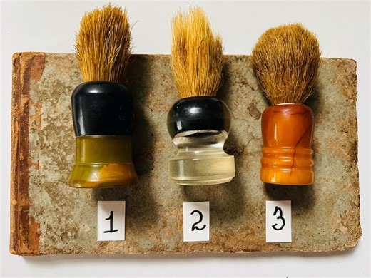 Vintage Unusual Shaving Brushes, You Pick, No. 3 Sold - Etsy