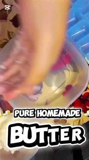 home made butter 🧈