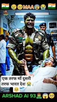 एक तरफ माँ दूसरी तरफ देश भारत बीच मे Hulk😭🧟‍♂️ #hulk #sehar #shorts #viral #ai #aihulk #avengers #1m