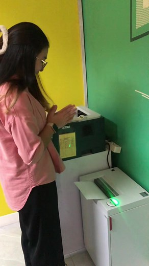 ASMR Paper Shredder - Oddly Satisfying Sounds for Relaxation