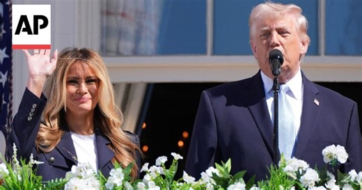 Trump marvels at the drop of egg prices at White House Easter Egg roll