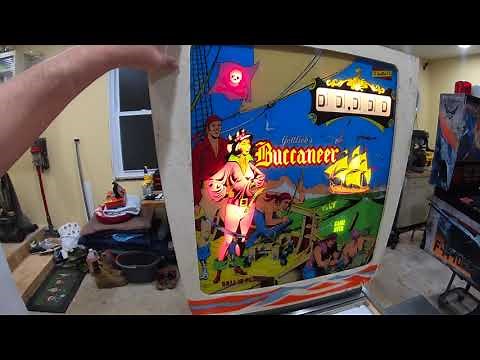 Gottlieb Buccaneer Pinball