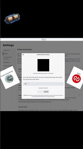 🔧Как настроить двухфакторную аутентификацию для Roblox через приложение #роблокс #роблоксстудия