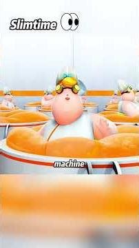 There's a magical weight-loss factory here.#fyp #cartoon #movies #funnyvideos #foryou #usa