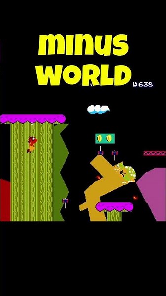 SMB Minus World: Arcade Mario vs. Bowser # #nintendo #supermariobros #mario #nes #retrogaming #games