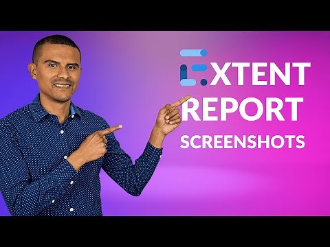 How to add screenshot to Extent Report | automateNow
