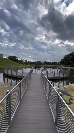 The new Bayshore Park on Miami Beach opened in late September. The 19.4-acre former Par 3 Golf Course at 2795 Prairie Ave was developed into an urban oasis for Miami Beach residents to enjoy. The new park includes environmental remediation, a central lake with boardwalks, a pavilion, six tennis courts, restrooms, children's playground, dog park, jogging trail and multi-use pathways, a fitness cluster, outdoor amphitheater, butterfly garden, linear water feature, parking lot, walkway lighting and