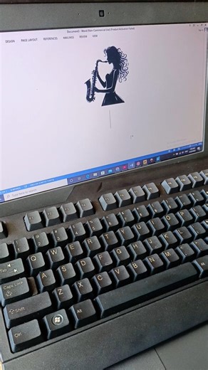 saxophone 🎷 Logo in Ms Word By shortcut key | In English | Digital shortcut Hub.#shortcutkeys #usa.