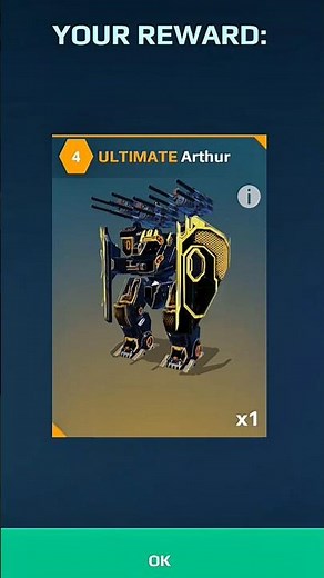 FINALLY! UE Arthur - Better Later Than Never | WR - War Robots