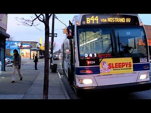 NYCTA Bus: RTS / Orion 7 NG B44 and XD40 B36 at Nostrand Avenue & Avenue V