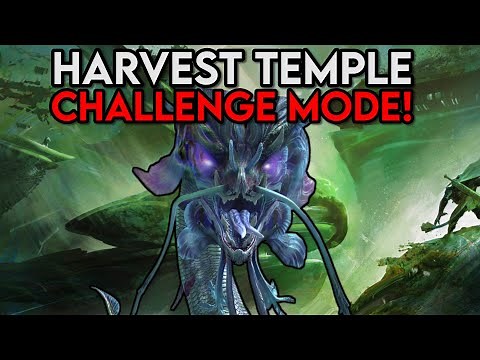 The Hardest Content EVER Added To Guild Wars 2 - This Is INSANE! Harvest Temple CHALLENGE MODE Kill!