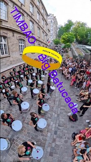Timbao Biggest batucada in Paris, fête de la musique 2025. #drummer #sambaspectacle #festival #dance