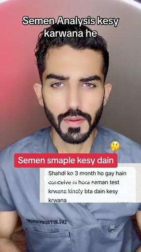 Seman analysis krwany ka trika 🤔 #seman #urologylife #urology #maleinfertility #maleinfertilitytreatment #onthisday #maleweakness #doctor #gynecologist #docibtisam #ovulation #gynecology #mbbs #doctorsoftiktok