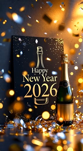 Invitation & Greetings on Instagram: "Pop the champagne. Let the confetti fall. And step boldly into a year filled with wins, memories, and magic ✨ Goodbye Christmas glow 🎄 Hello fresh beginnings, bold dreams, and beautiful moments 🥂 Welcome to 2026. #HappyNewYear2026 #Welcome2026 #NewYearReels #LuxuryReels #ChampagneMoment #FestiveSeason #HolidayGlow #ChristmasVibes #NewBeginnings #Celebrate2026 #ReelsTrending #ViralReels #GoldenMoments #PartyReels #HelloNewYear"