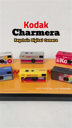 Kodak Charmera Keychain Camera Features Revealed
