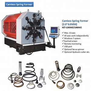 [Hot Item] Durable Camless CNC Compression Coiling Wire Spring Making Machine