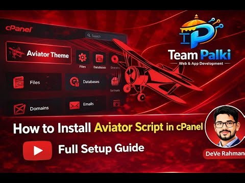 How To install Aviator Script In cPanel | Full Setup Guide | Team Palki | DeVe Rahman