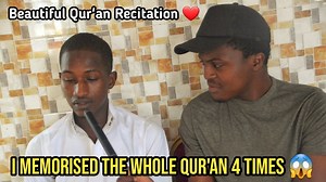 150K views · 15K reactions | Hafidh Abdul malik explains his journey of memorising the Qur'an 4 times and Recites melodiously from surah Al-furqan Enjoy  | qaribasmad | Facebook