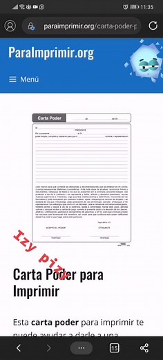 Cómo llenar una carta poder de manera sencilla