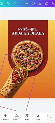 Canva Pizza Poster Design Tutorial 🍕 | Resort Restaurant Poster in Canva |