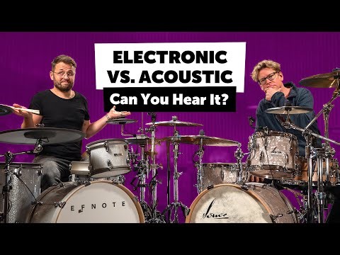 E-Drum vs. Acoustic Drums – The Honest Comparison
