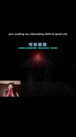 How cool is this?#vibecoding #coding #ai #jjk #jujutsukaisen