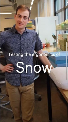 Our ergonomist explains how Casper mattresses, like Snow, are quality tested for your spine.