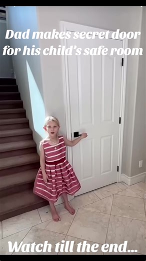 Dad Builds Secret Door for Child's Safety Room