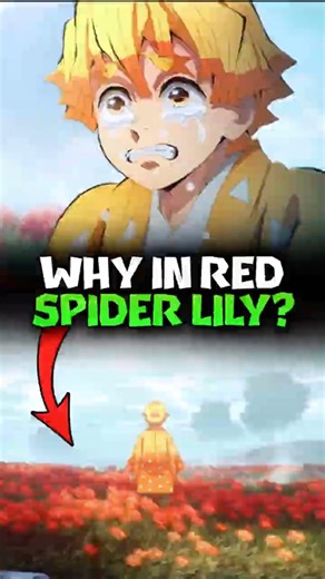 Why There Is RED SPIDER LILY In Demon Slayer? Demon Slayer Explained #shorts #demonslayer