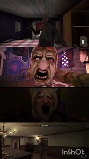 Grandpa Chapter 2 vs Witch Cry vs Santa Spider Mom vs Prey #shorts