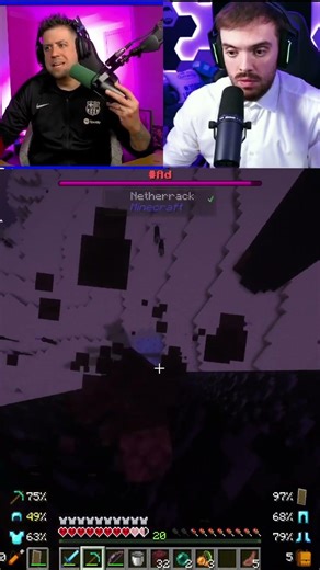 Auron Casi Muere en Minecraft Extremo con Ibai