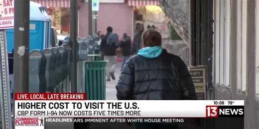 Foreign travelers have to pay more to visit U.S.