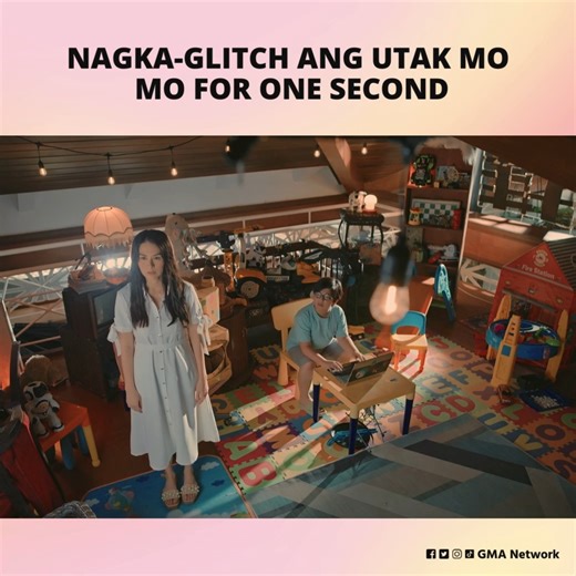 #KapusoFeels: Sorry, nag overheat ata si brain sa sobrang init ng panahon. #MyGuardianAlien For more Kapuso Feels, visit: https://bit.ly/42jSFP | GMA Network