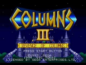 Sega Genesis - Columns III - Revenge of Columns (1994)