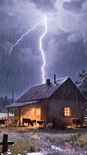 Relaxing Heavy Rain Sounds 🌧️ Deep Sleep & Stress Relief #deepsleep #insomnia #relaxing #rainsounds