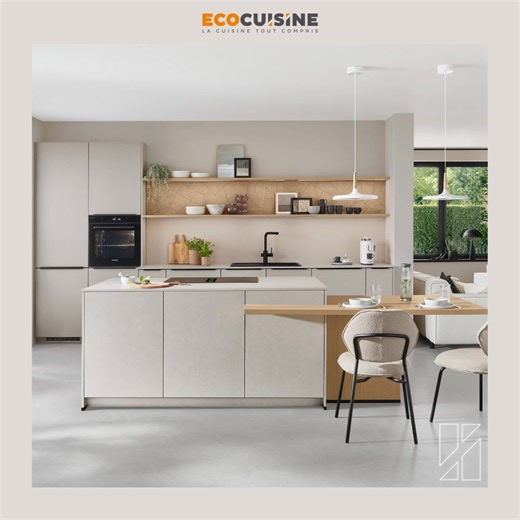 C’est le moment de passer derrière les fourneaux ! Chez Ecocuisine, on ne fait pas les choses à moitié : ce mois-ci, la TVA EST OFFERTE sur votre nouvelle cuisine ! Profitez de la qualité allemande au meilleur prix pour concevoir l’espace de vos rêves. Design moderne, rangements intelligents et finitions premium… le tout avec une économie immédiate de 20%. 📍 Rendez-vous en magasin pour une étude gratuite ! | Ecocuisine France