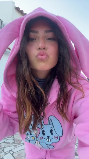 Stylish Dance Moves in a Pink Bunny Outfit