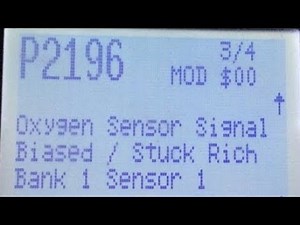 شرح كود العطل P2196