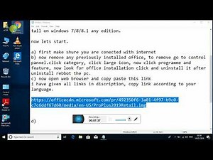 How to download , install and activate Office 2019 Pro Plus