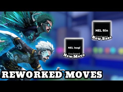 NEL Isagi & NEL Rin REWORK IS HERE ( NEW UPDATE & MOVES ) in Blue Lock Rivals