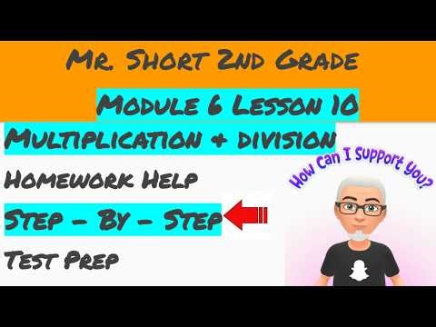 Module 6 Lesson 10 Eureka Math Homework Help (2nd Grade)