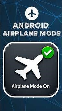 Airplane Mode on Android (Full Tutorial) #androidtutorial #android
