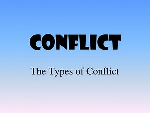 Conflict - SlideServe