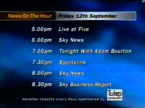 Sky News ident Sep 1997