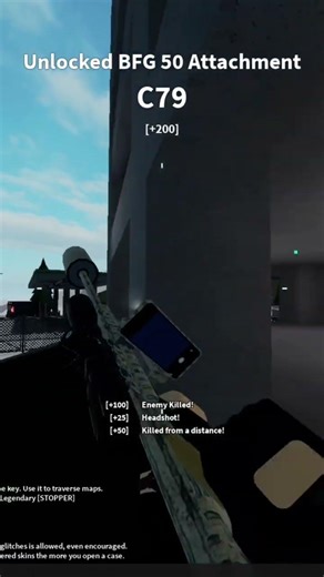 Awesome triple kill in phantom forces