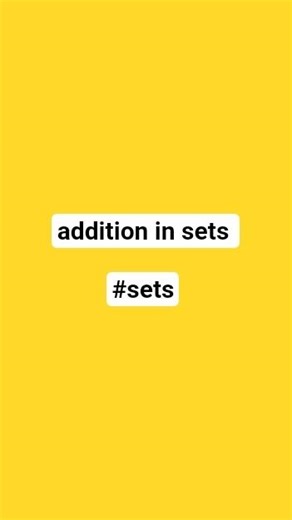 addition in sets #python