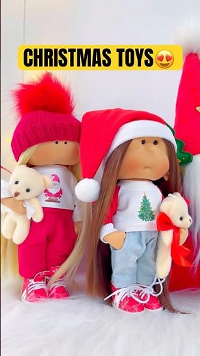 Handmade Winter Toys ❄️✨ | Cute Christmas Collection