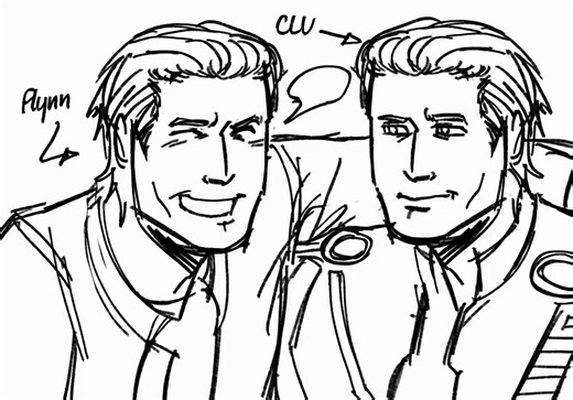 I need to practice drawing the characters properly #tron #tronlegacy #joke #satire #animation