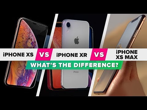 iPhone XS vs. iPhone XR vs. iPhone XS Max: What sets them apart?